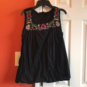 Women’s Embroidered Tank Top
